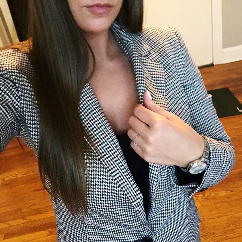 A New Day Plaid Blazer